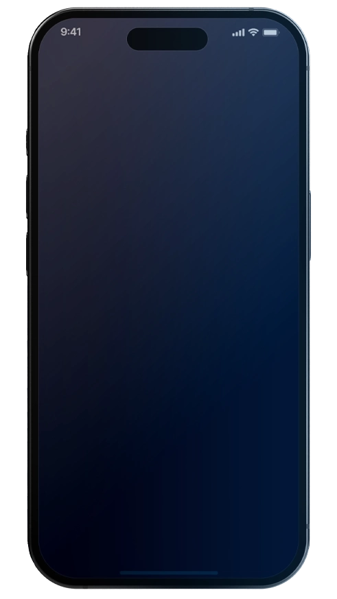 Mobile Handelsoberfläche von Kryoneth Astra